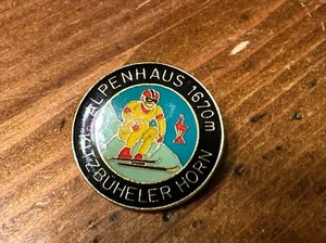 PIN de esquí vintage Alpenhaus 1670 m Kitzbühel Horn Austria 🇦🇹 - Imagen 1 de 8