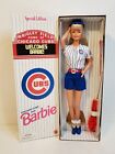 WRIGLEY FIELD WELCOMES BARBIE GAME DAY EX. CHICAGO CUBS FAN DOLL 1998 MATTEL 