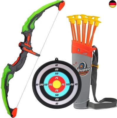 MARKE AUVIM Bogenschießen Set Pfeil und Bogen Set für Kinder mit LED Blitzlichtern 1x Z