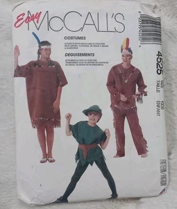 MCCALL'S EASY PATTERN #4525 Kostüme für Kinder nur teilweise geschnitten (6 Schnittmuster) - Bild 1 von 3