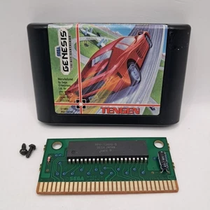 Cartucho auténtico Hard Drivin' (Sega Genesis, 1989) PROBADO - Imagen 1 de 10