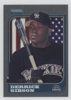 1997 Bowman Chrome International Derrick Gibson #179 - Image 1 of 2