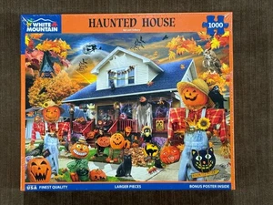 Rompecabezas White Mountain Haunted House 1000 piezas nuevo sellado nuevo en caja 2022 - Imagen 1 de 1