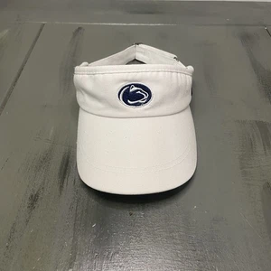 Penn State Nittany Lions Visor White Dri-Fit Adjustable OSFA Football NCAA - Picture 1 of 6