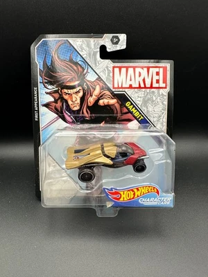 Hot Wheels Gambit 1/64 Scale Character Car Marvel Comics X-Men First Appearance - Image 1 of 2