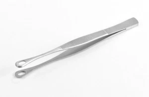 Sponge Tweezers forceps Regular 15cm Tounge Ear Body Pierecing oval Clamps - Picture 1 of 1