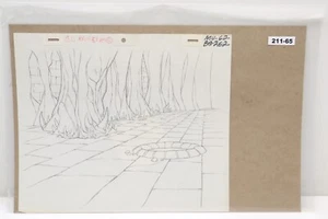 He-Man and the Masters of the Universe Hand Drawn Production Background (211-65) - Picture 1 of 3