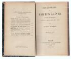 Gustave Flaubert  Par les champs et par les grèves EO 1886 Charpentier 1/2 Relié