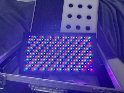 American DJ RGB Profile Panel Light Blue With Flight Case - Image 1 of 4