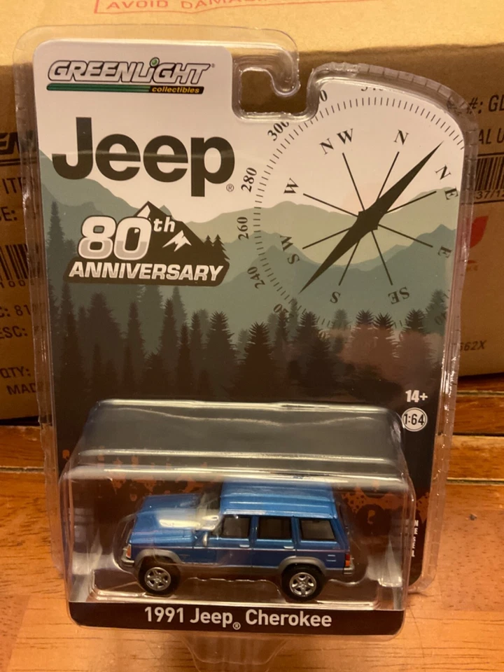 Jeep Cherokee 1991 aniversario Greenlight Foto 1 de 1