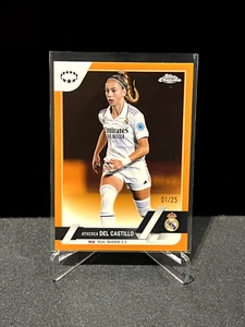2022-23 Topps Chrome Womens Champion League Athenea del Castillo /25 Real Madrid - Picture 1 of 4