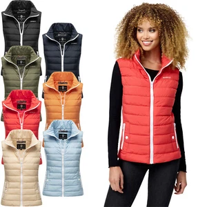 Marikoo Reimii leichte Damen Übergangs Stepp Weste Steppweste gesteppt B995 NEU - Bild 1 von 56