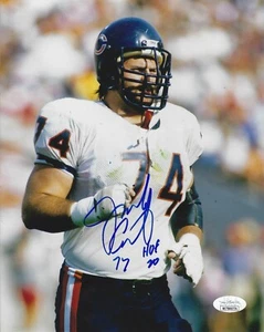 Autographed JIMBO COVERT "HOF 20" Chicago Bears 8x10 Photo - w/JSA COA - Picture 1 of 1