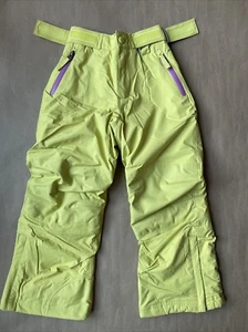 LANDS' END Little Girl SKI PANTS Size: 6 (MEDIUM) New SHIP FREE Waterproof Snow - Picture 1 of 23