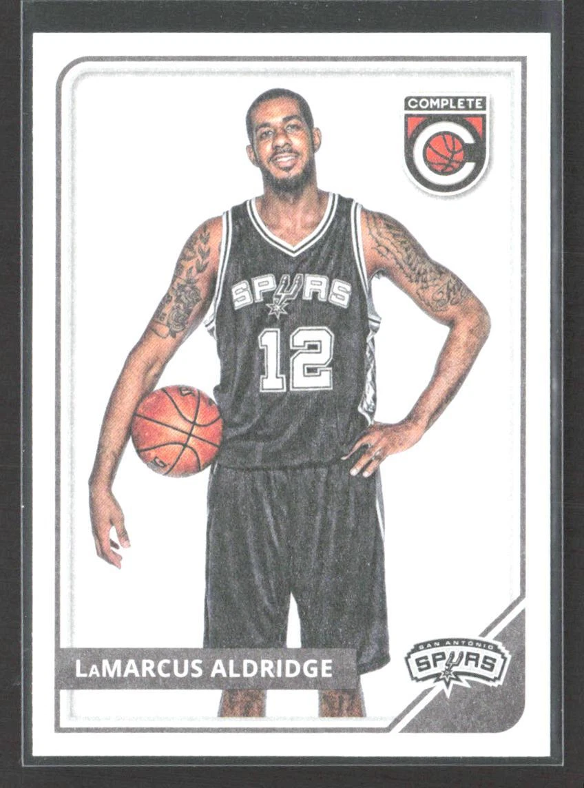 Panini 2015-16 Panini Complete #94 LaMarcus Aldridge San Antonio Spurs Excellent