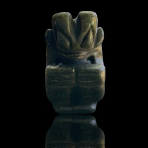 ANTIKE NAHÖSTLICHE ANUNAKI ALIEN WIE STEINSTATUE - Bild 1 von 6