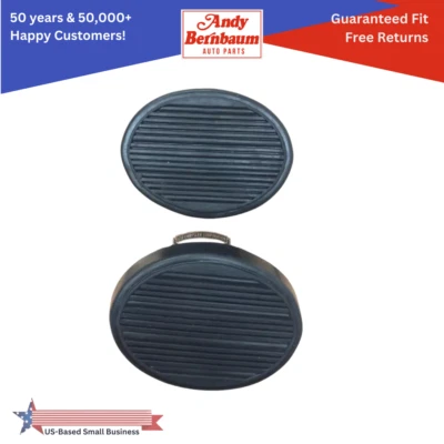 For 1946-1954 Plymouth Brake & Clutch Rubber Pedal Set - Image 1 of 4