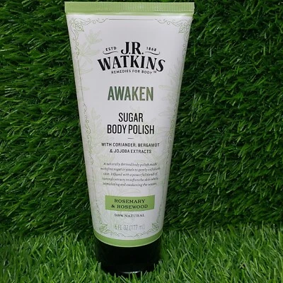 J.R. Watkins Awaken Sugar Body Polish Rosemary & Rosewood - 177ml/6 FL OZ - Image 1 of 4