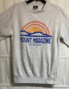 Mount Magazine State Park Heather Crewneck Sweatshirt National Nature Arkansas - Picture 1 of 11