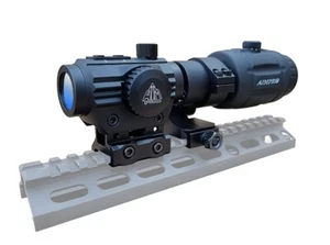 Micro Red Dot Scope with 3x Flip to Side Magnifier Combo - Aimpro Red Dot  - Picture 1 of 8