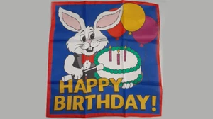 Happy Birthday Silk (36 in) by Ginn and Goshman  - Picture 1 of 1