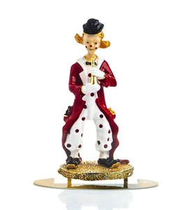 Keren Kopal große Pop Art handgefertigte Metallskulptur --- " Musical Clown " - Bild 1 von 6