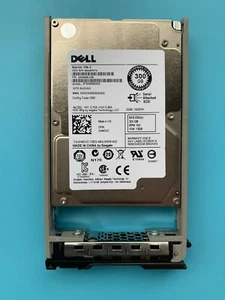 DELL ST9300653SS H8DVC 0H8DVC 300GB 15K 6G 2.5in SAS Hard Drive with Tray - Picture 1 of 3