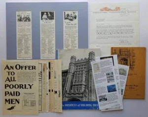 International Correspondence Schools Miscellaneous Booklets, Letter & Ads - Picture 1 of 11