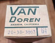 Van Doren Vintage Green Empty Vans Shoe Box Anaheim CA Collectors Item