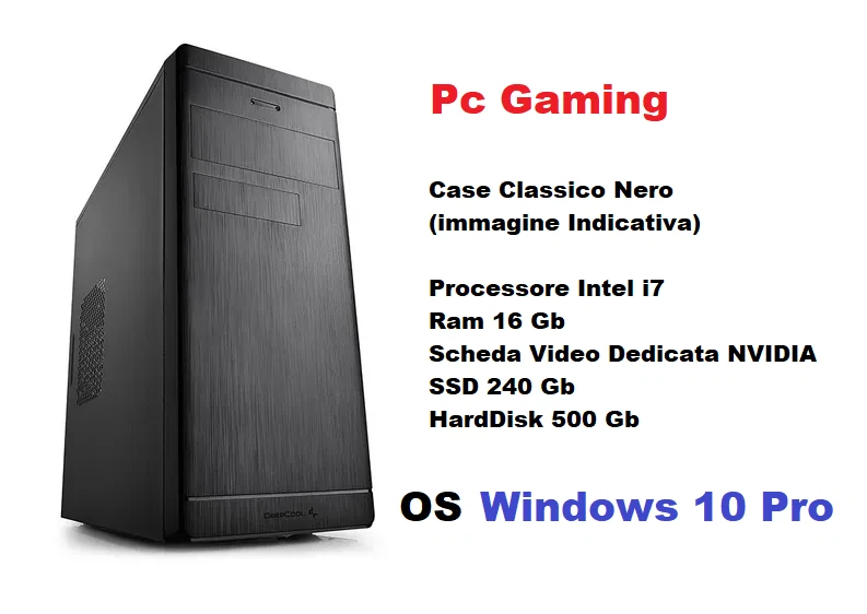 PC ULTRA VELOCE COMPUTER GAMING 16 GB Ram i7 3,90 Gz GTX750 Ti SSD240gb HDD500gb - Immagine 1 di 1