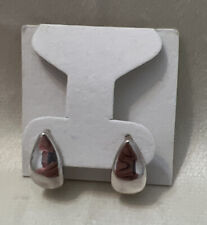 Premier Designs Clip-on/Post Silver-tone Teardrop Dangle Earrings