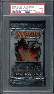 Rise of the Eldrazi Kargan Dragonl Booster Pack Graded PSA 9 MTG Magic #63166175 - Picture 1 of 1