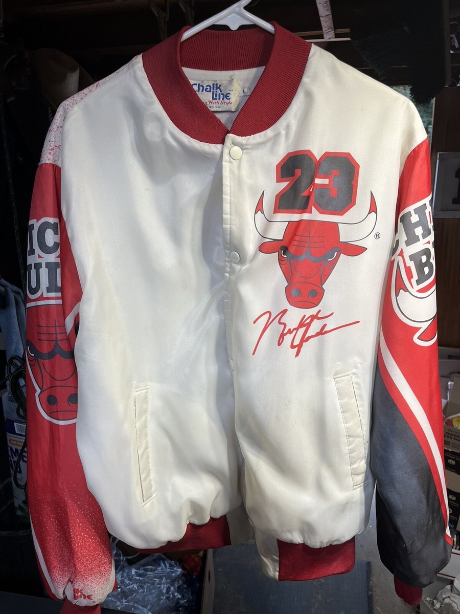 Michael Jordan Chalk Line Jacket Vintage Chicago Bulls Mens Michael Jordan Chalk Line Jacket Vintage Chicago Bulls Mens