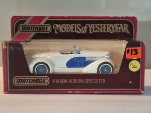 Matchbox Models of Yesteryear Y-19 1936 Auburn Speeder - Picture 1 of 4