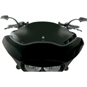Klock Werks 8" Black Flare Windshield For Harley Road Glide FLTR FLTRX 98-13 - Picture 1 of 2