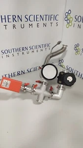 Edwards  APG-L-NW16 PIRANI GAUGE FL20K FORELINE TRAP A13305000 with Speedivalve - Picture 1 of 7