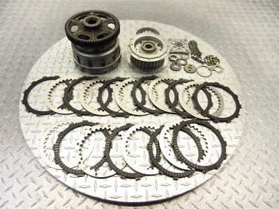 1989 88-90 Honda GL1500 Goldwing Clutch Basket Inner Outer Plates OEM - Image 1 of 4