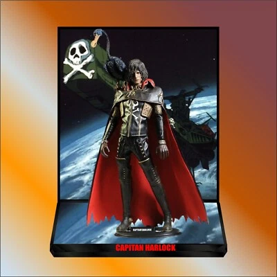 DIORAMA HOT TOYS - ACTIONFIGUR - PUPPE 1/6 - PRO DETOLF IKEA - STAND - CAPTAIN HARLOCK - Bild 1 von 4