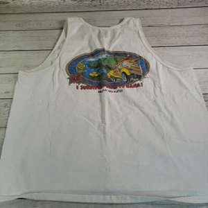 Road To Hana Hawaii Shirt Mens Extra Large White Tank Top - Picture 1 of 11