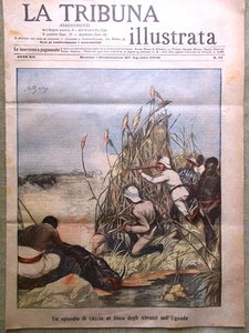 La Tribuna Illustrata 26 Agosto 1906 Mattatoio di Roma Tesoro Cuma Metropolitan - Picture 1 of 1