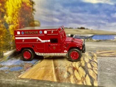 Atlantic Beach, NJ Rescue Hummer 1:64 Scale Diecast Johnny Lightning 1999 - Image 1 of 4