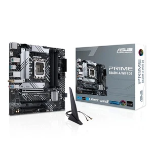 1700 ASUS MB ASUS PRIME B660M-A WIFI DDR4,4389338 B660 PRIME B660M-A WIFI D4 - Afbeelding 1 van 6
