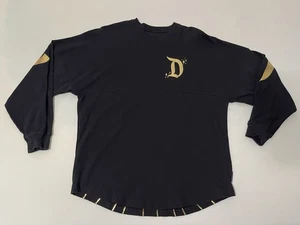Disneyland Resort Spirit Jersey Nero e Oro Castello della Bella Addormentata Taglia S - Foto 1 di 5