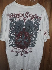 AFFLICTION T-Shirt Xtrem Couture - RUSH - XL WHITE - Bild 1 von 3