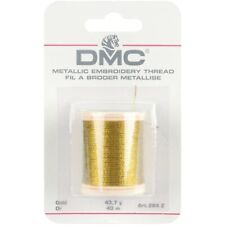DMC Metallic Embroidery Thread 43.7 yards-Gold