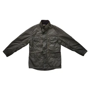 Chaqueta encerada Barbour Sapper en oliva para hombre talla mediana - Imagen 1 de 8