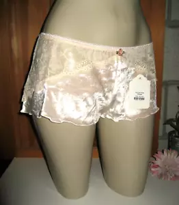 Claire Pettibone Luxus Dessous Spitze auf Samt Boy Shorts M Stepphose Wien Neu mit Etikett - Bild 1 von 11