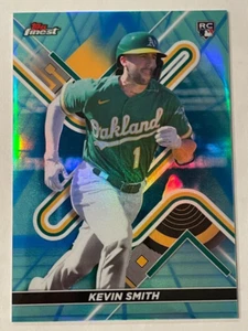 2022 Topps Finest Kevin Smith #45 BLUE AQUA VAPOR REFRACTOR Rookie RC #100/250 - Picture 1 of 2