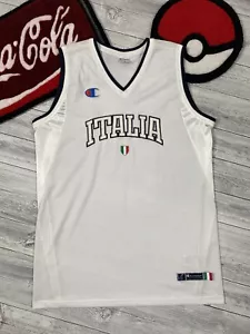 Vintage Champion Italia Nationalmannschaft NBA Basketball Trikot - Bild 1 von 16