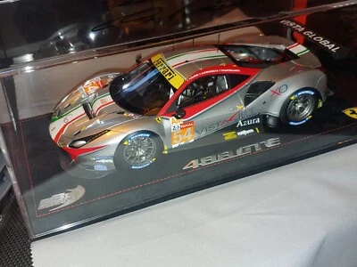 BBR 1:18 FERRARI 488 GTE Pro #54 Fisichella Le Mans 2020 -RARE Lm. N. 330 Pcz - Immagine 1 di 4